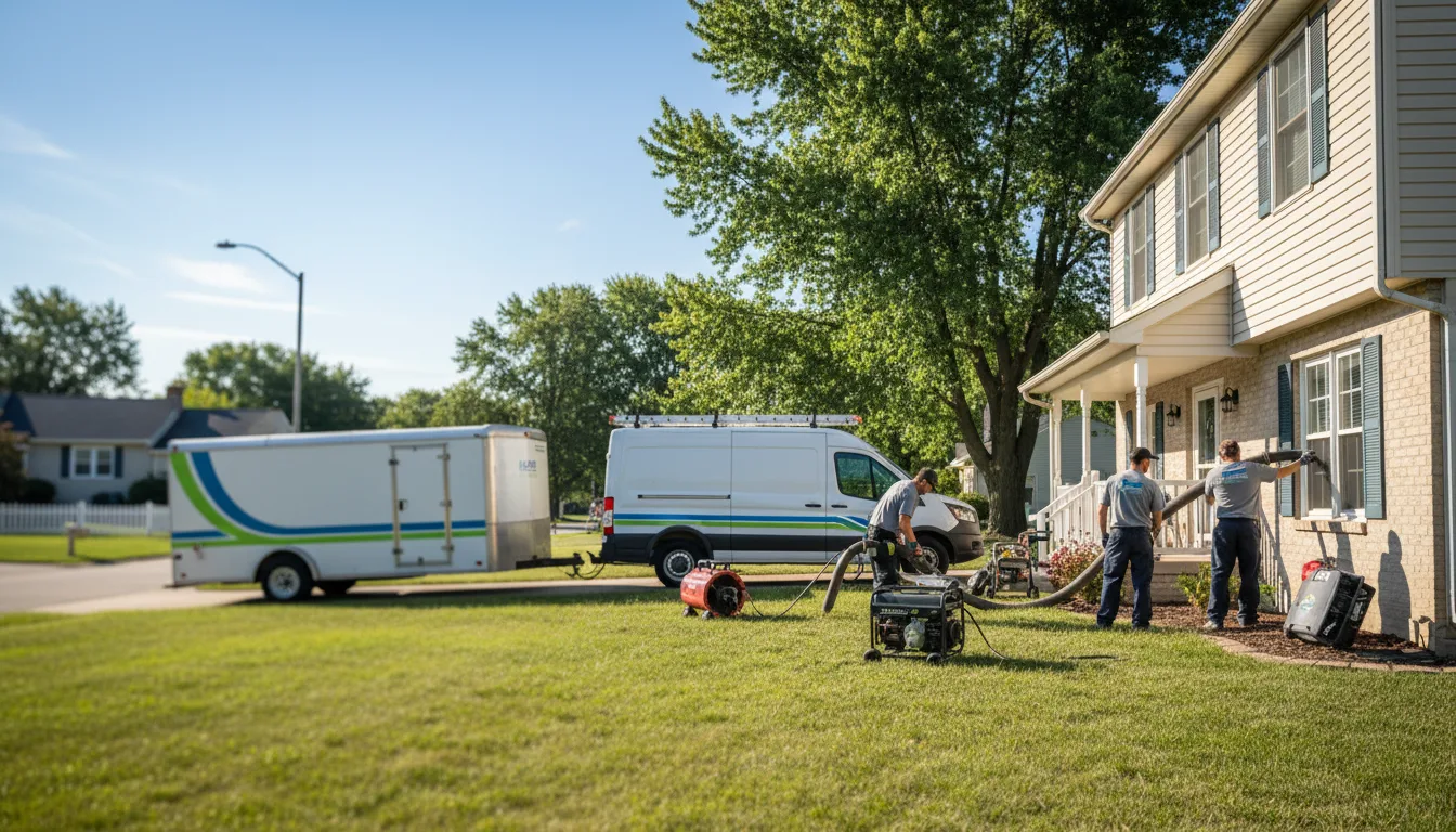 Flooded Basement Restoration And Cleanup With Repair in Maybrook, NY near me